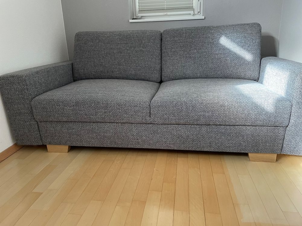 Ikea Sörvallen 2er Sofa und hocker mit aufbewarung (Neu (gemäss ...