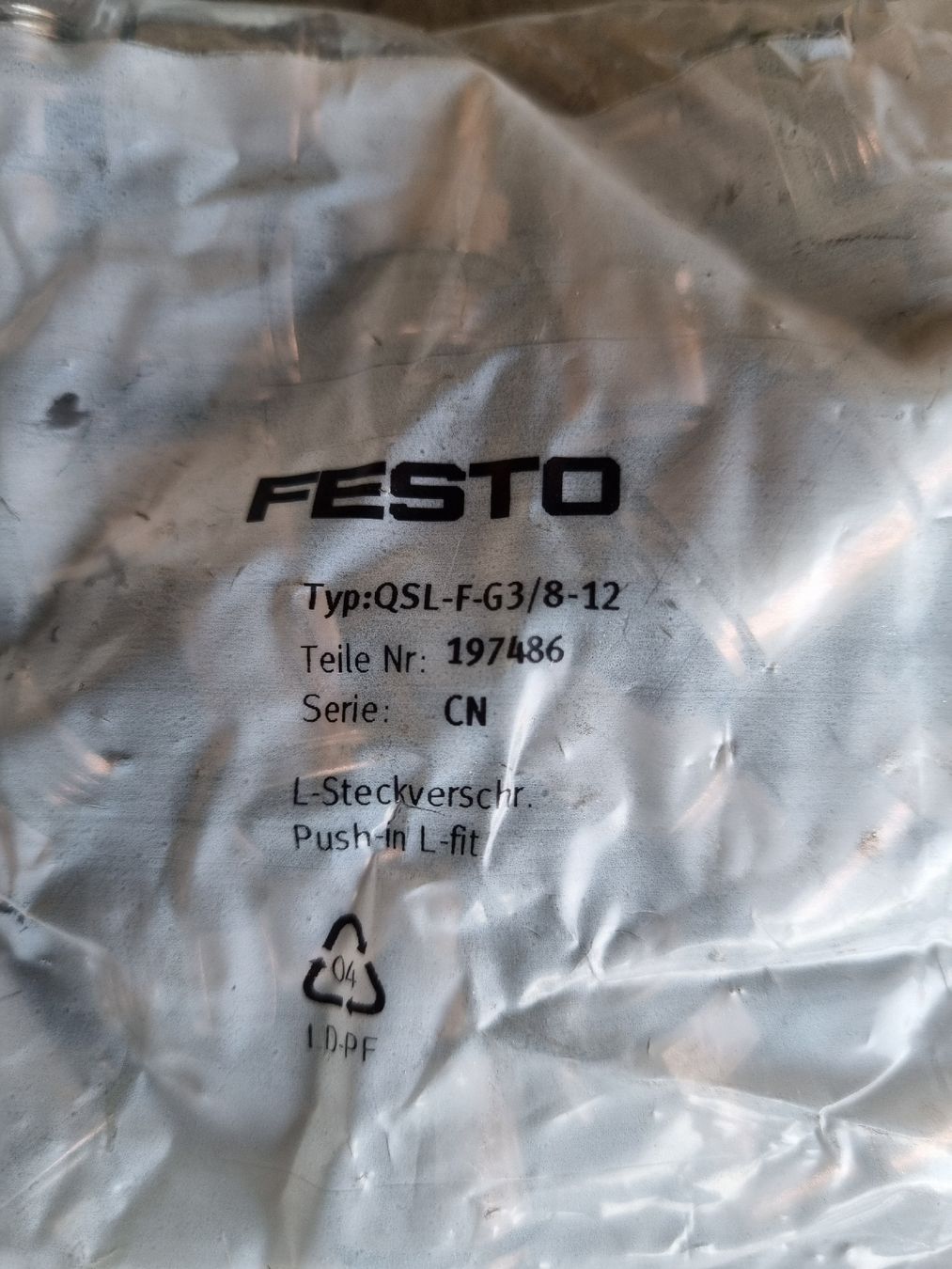 Festo Altro per industria metallurgica: FESTO Verschraubungen – Nuovo e nell'imballaggio originale da Bühl BE venduto da Cheep03 4