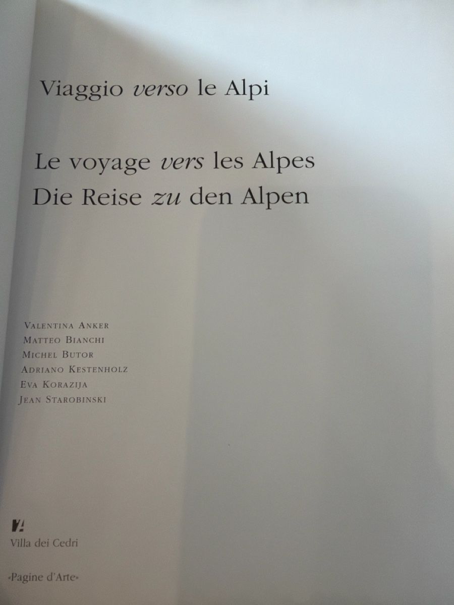 Libri: Viaggio verso le Alpi – Usato da Genève venduto da ary_c8tx 1