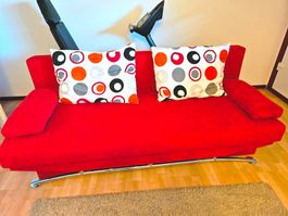 Sofa, ausziehbar, B200cm, T90/160cm