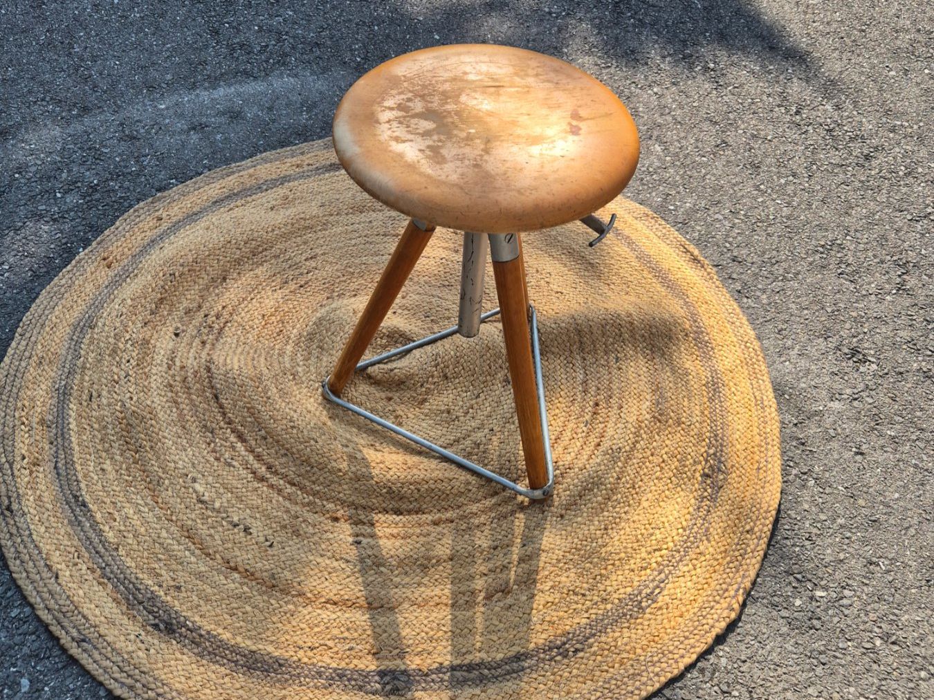 Hocker: Tabouret d architecte Girsberger vintage 1963 – Gebraucht aus Fully von tameab 4