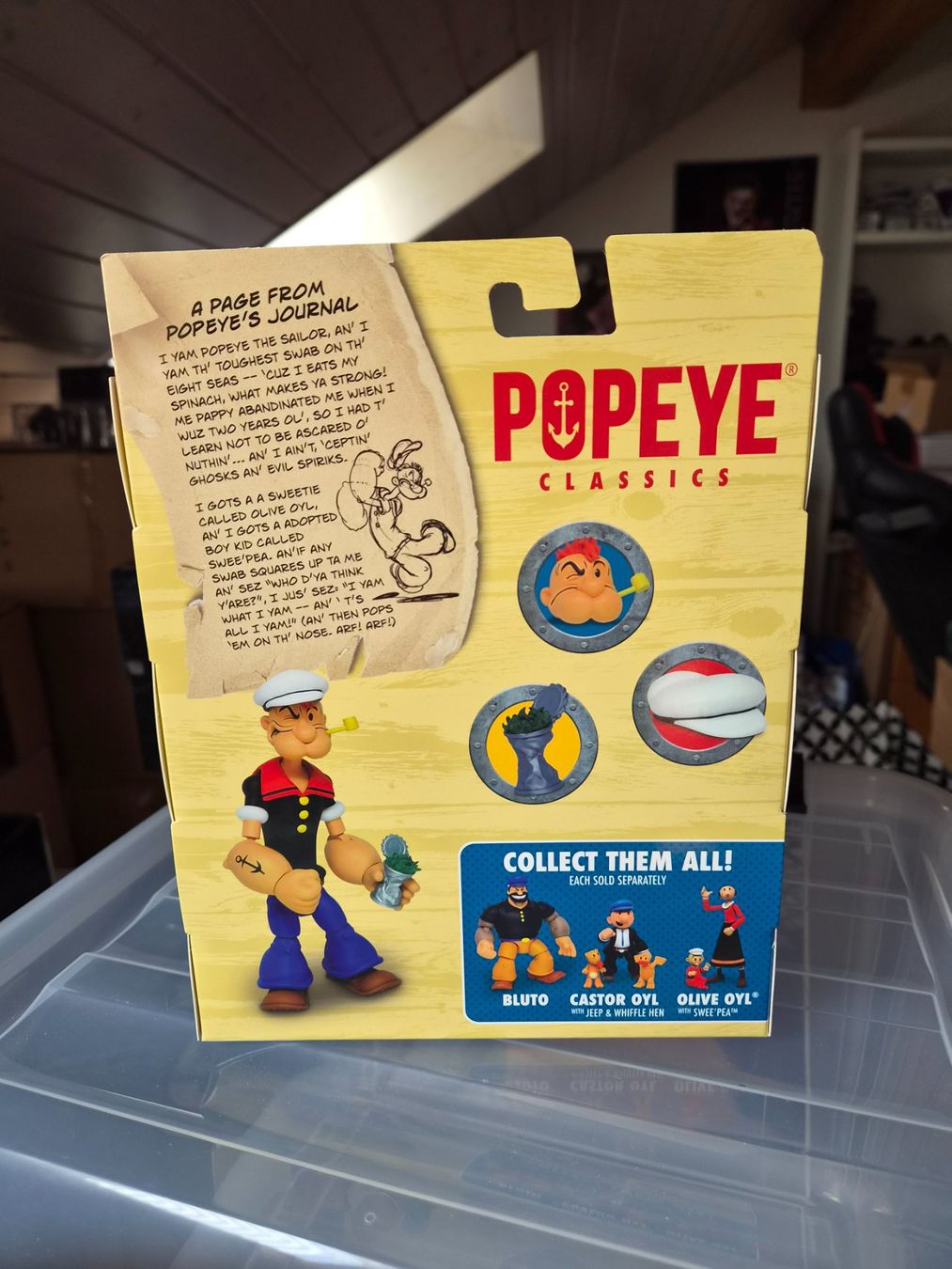 Statuette: Popeye Classics Figur mit Zubehör selten OVP – Nuovo e nell'imballaggio originale da Sisseln AG venduto da schenk-figuren 1
