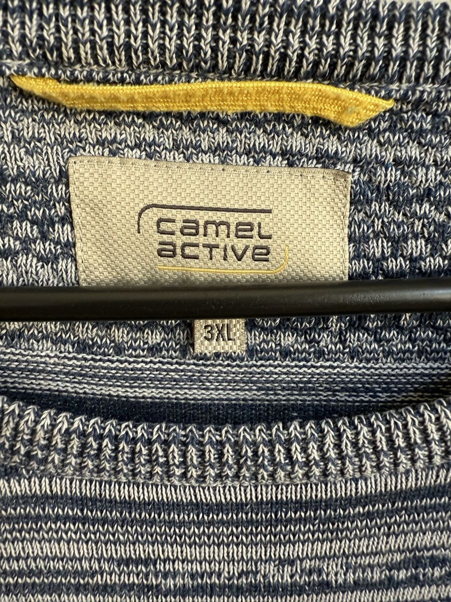 Maglioni & Felpe: Pull maille bleu coton Camel Active, t.3XL – Usato da Tavannes venduto da Thriftshop 4