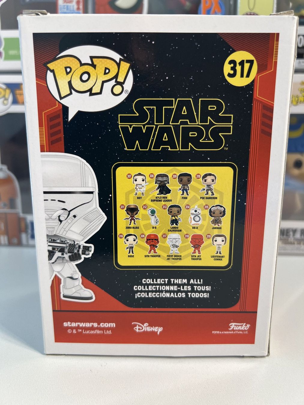 Funko Statuette: Funko POP! Star Wars First Order Jet Trooper – Nuovo e nell'imballaggio originale da Le Mouret venduto da perfectbijou 2