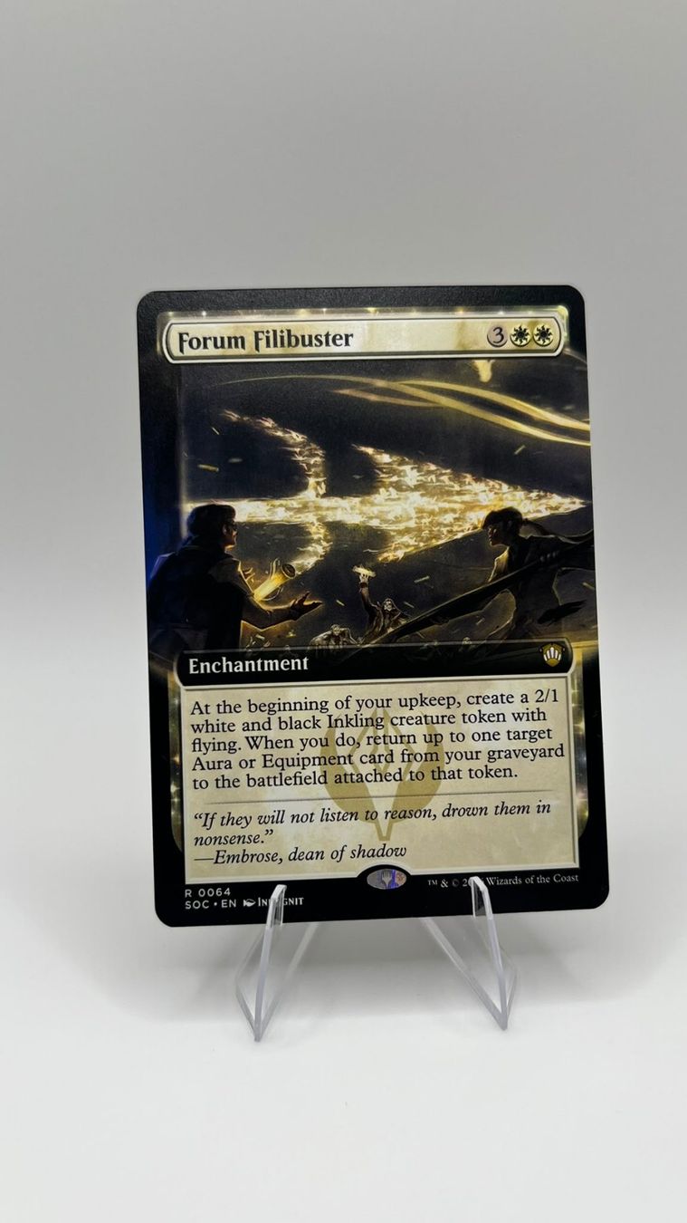 Magic The Gathering Carte collezionabili: Forum Filibuster Extended – Nuovo (secondo la descrizione) da Wilen b. Wollerau venduto da GarruksShop