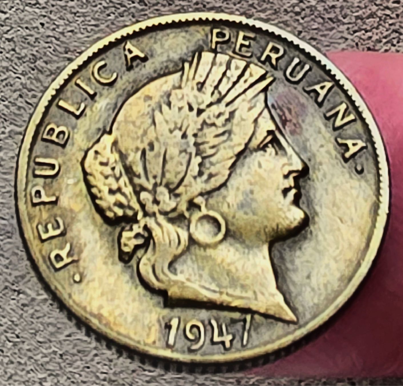 Alle Münzen: PERU 10 CENTAVOS 1947 – Gebraucht aus Winterthur von Creso70
