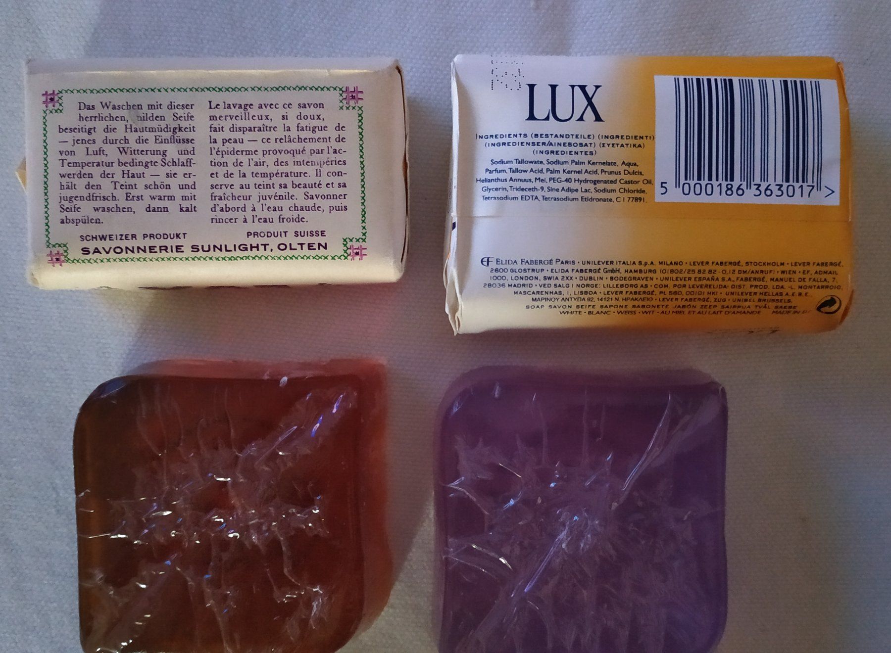 Doccia: 4 savons FRAGONARD et LUX – Nuovo (secondo la descrizione) da Chezard St-Martin venduto da Loucail 1