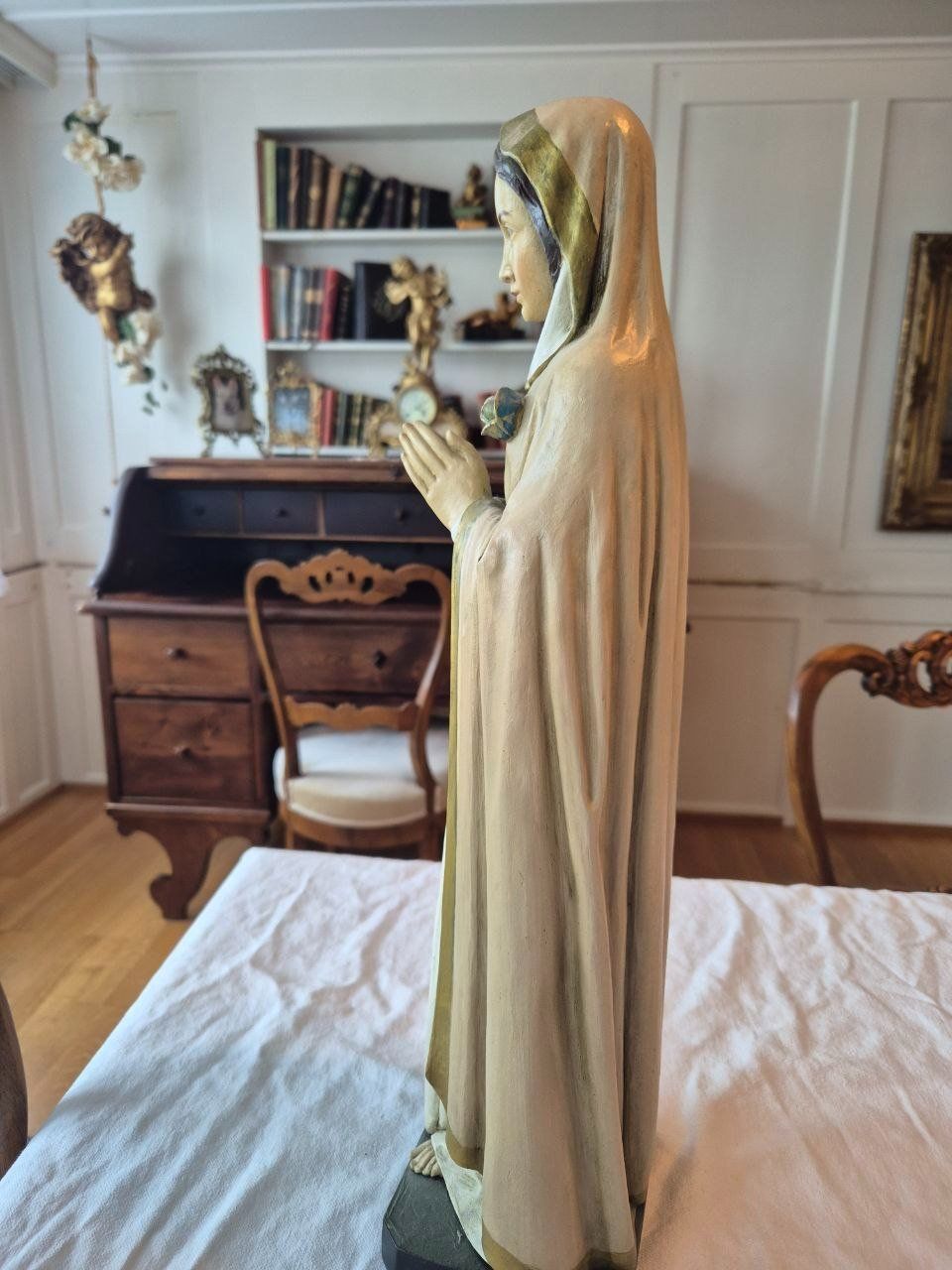 Statuette: Antike Maria Figur ca 1940 – Usato da Speicher venduto da Ramtha1 1