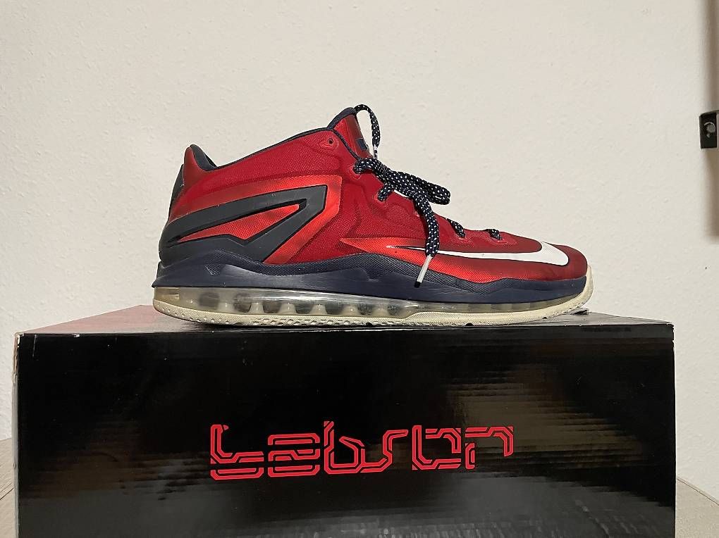 Scarpe da uomo: Nike Max Lebron XI low – Usato da Regensdorf venduto da Ksam01