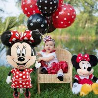 Folienballon Mickey Minnie Maus Ballon für Geburtstag 110cm