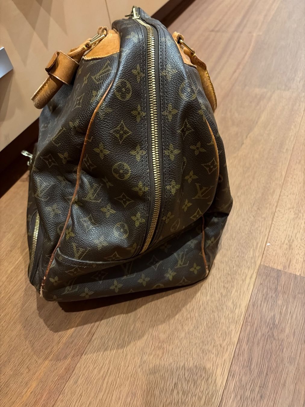 Louis Vuitton Taschen: Louis Vuitton Keepall Reisetasche Monogram Canvas Braunes... – Gebraucht aus Merlischachen von Blumenhaus16 1
