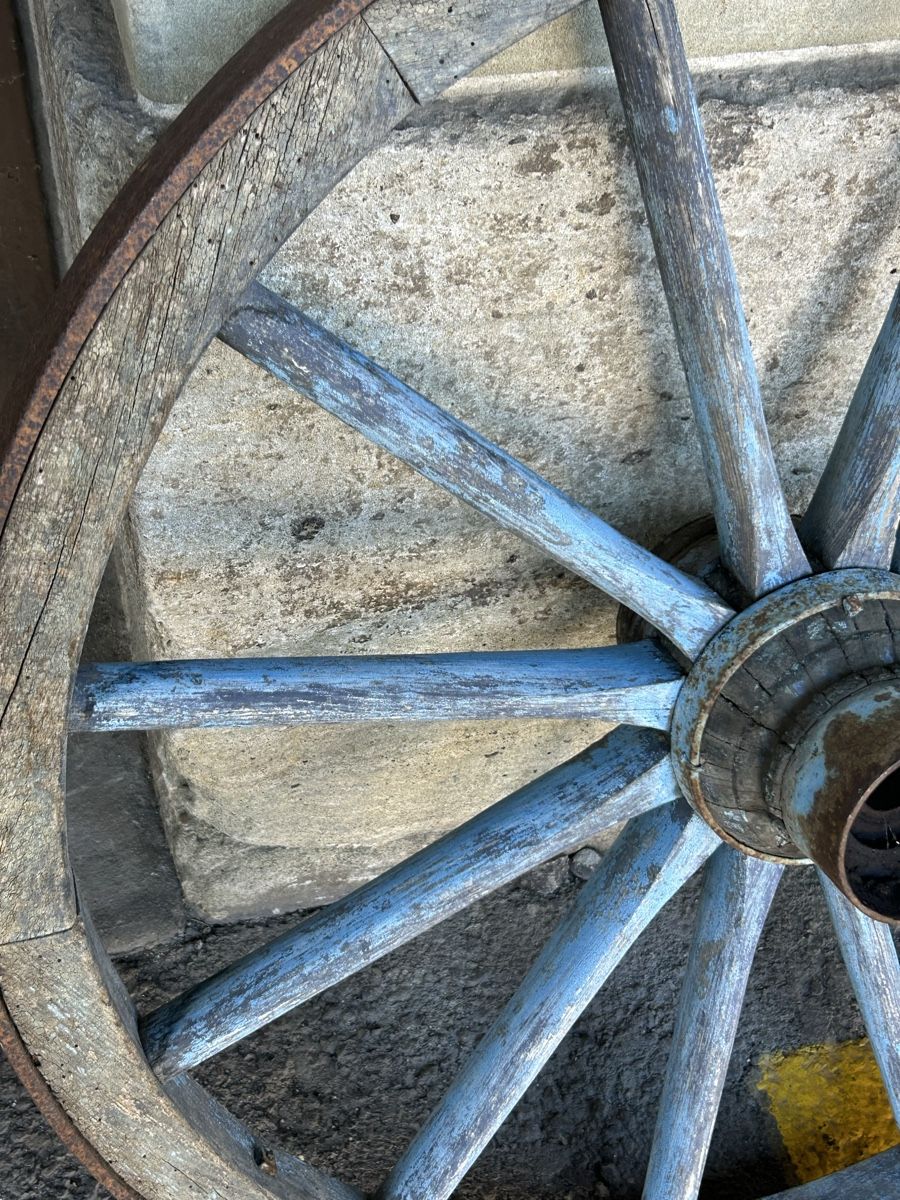 Pneumatici & Ruote complete: Roue de charrette décorative,Vintage – Usato da Thierrens venduto da Bigla 7