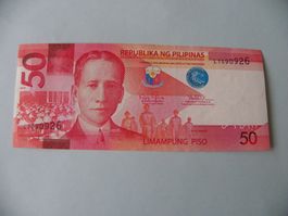 Philippinen 50 Piso Geldschein - Seltenes Sammlerstk!, Neu