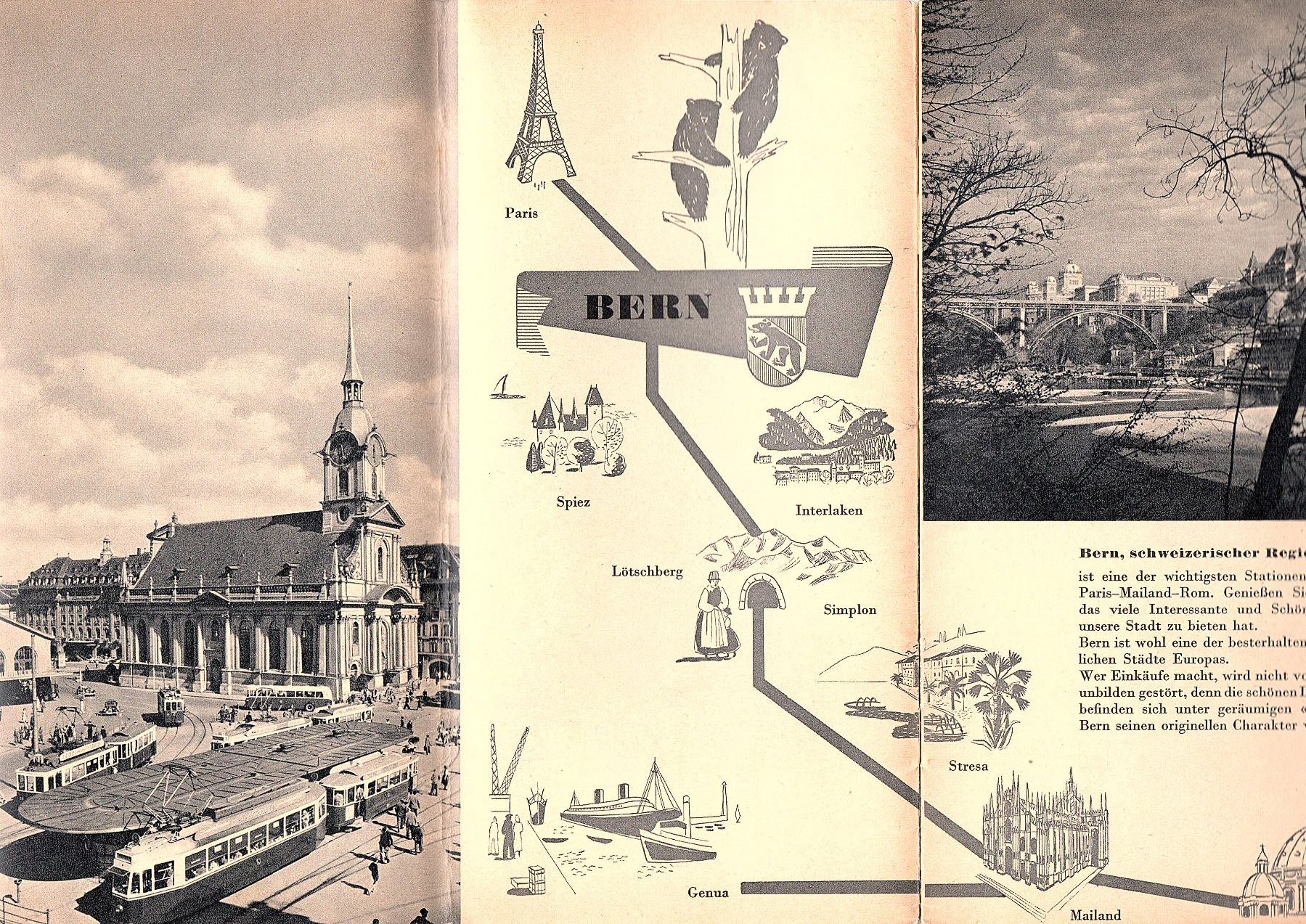 Dokumente: Broschüre Bern 1950er – Gebraucht aus Mörschwil von aik_x8mc 1