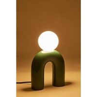 Ceramic green table lamp (pop art) - Brand: SKLUM "Margot"