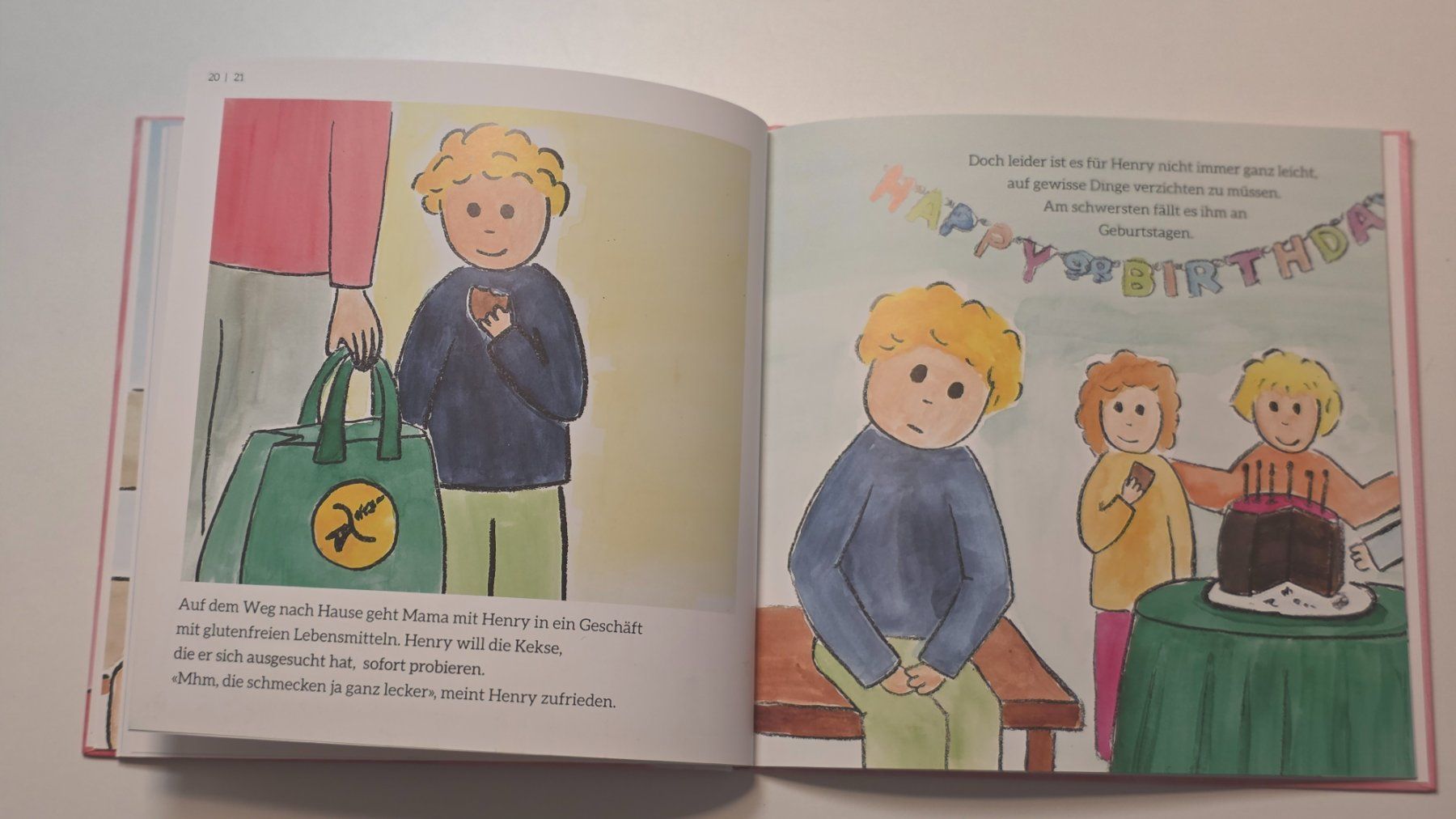 Libri: HENRY ENTDECKT ZOTTENWÜRMCHEN Mutmachbuch Zöliakie Neumann – Usato da Dürnten venduto da Bachtelrider_ 8