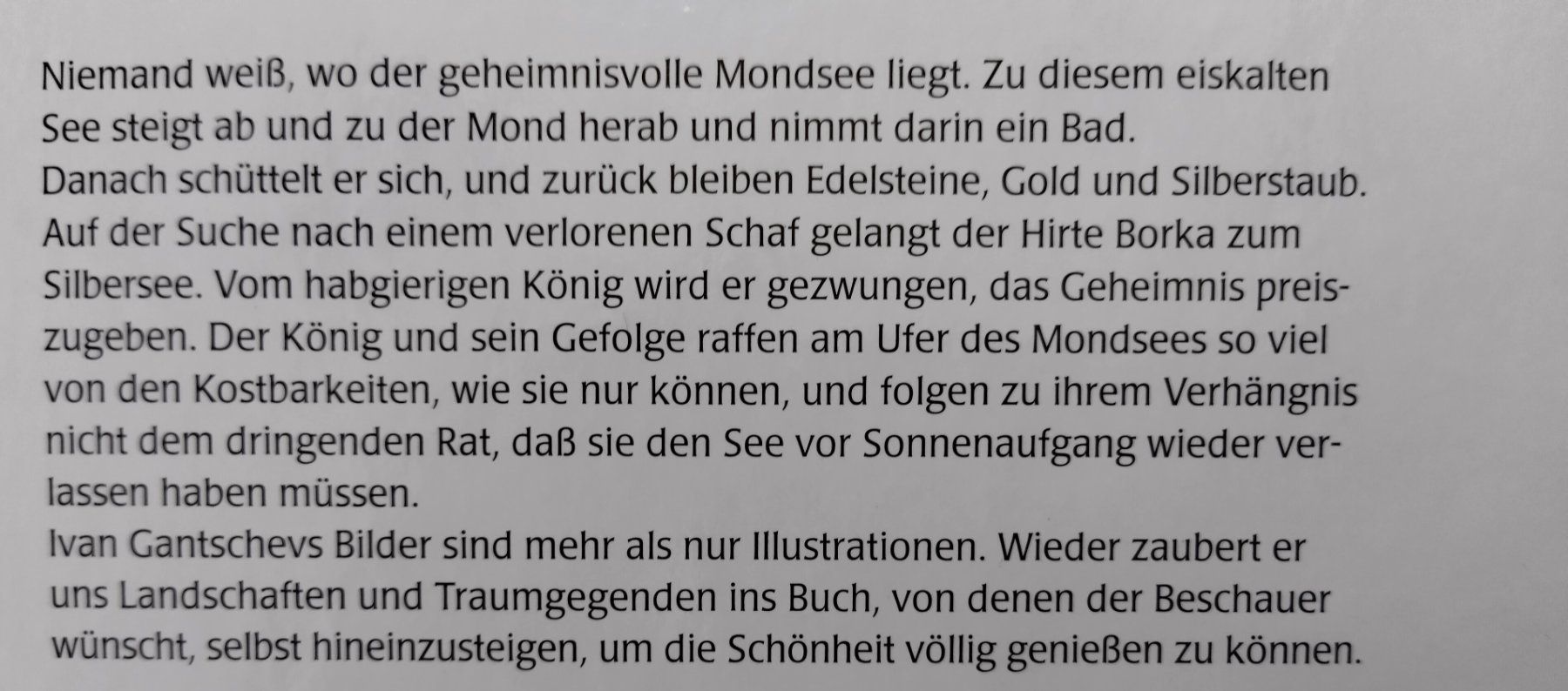 Bücher: Der Mondsee - Kurt Baumann + Ivan Gantschev / Bilderbuch – Gebraucht aus Bellach von JingleJerry 9