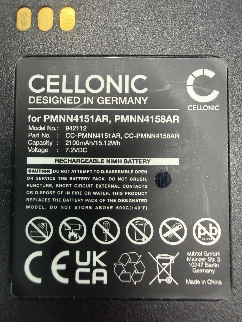 Akkus: Akku 2100mAh – Neu (gemäss Beschreibung) aus Muttenz von Chnorzli1 2