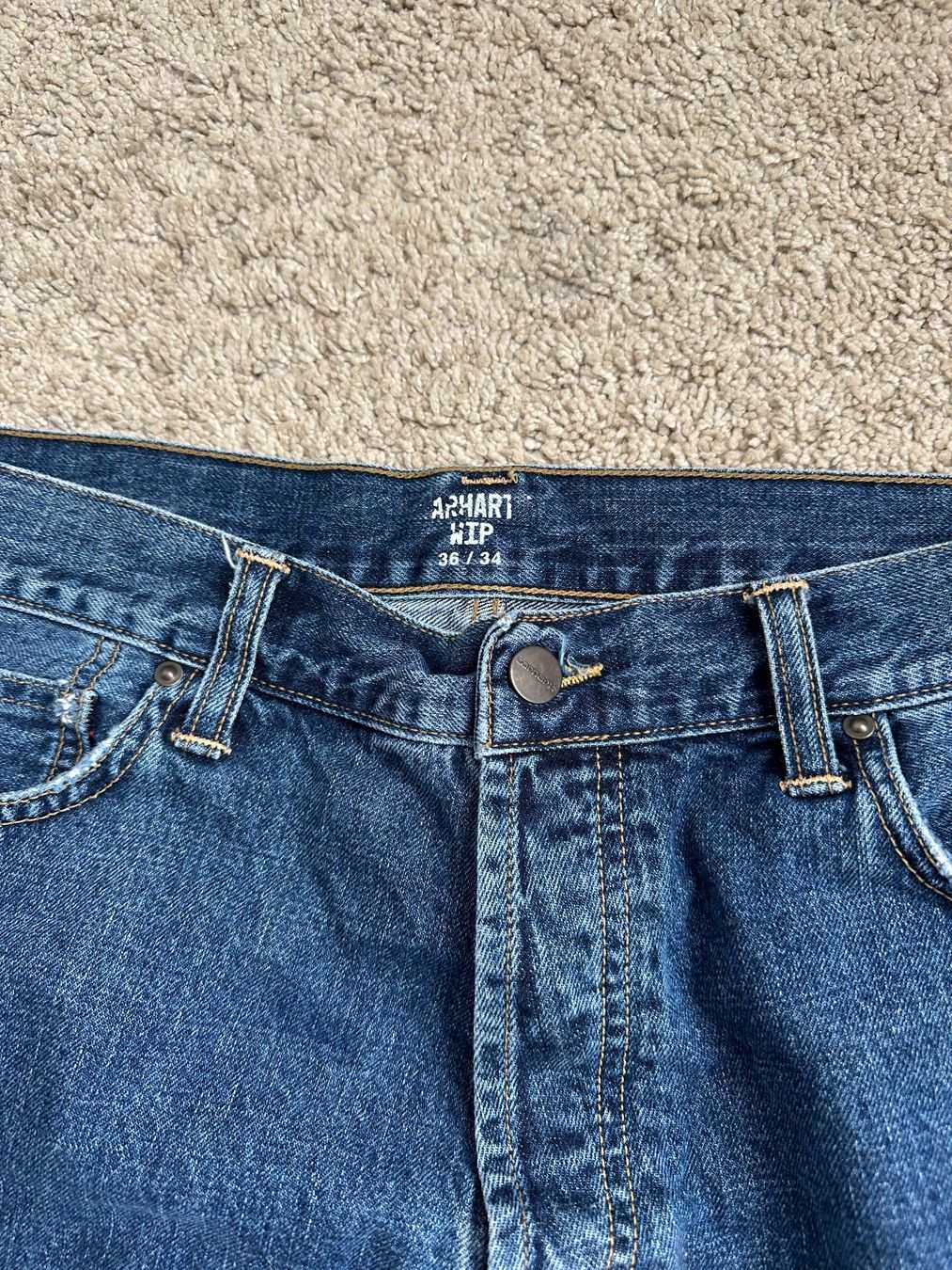 Carhartt Jeans: Carhartt Jeans, Grösse 36/34 relaxed – Usato da Basel venduto da olo..ir 3