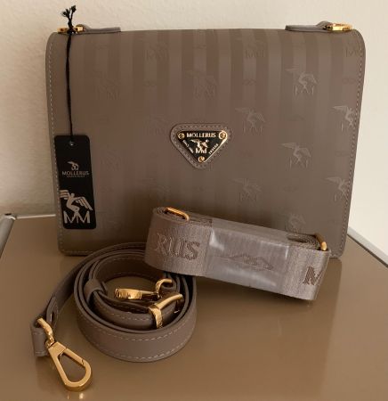 MAISON MOLLERUS Wil taupe gold, NEU