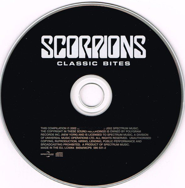 CD: Scorpions – Classic Bites – Usato da Brittnau venduto da Zibu 2