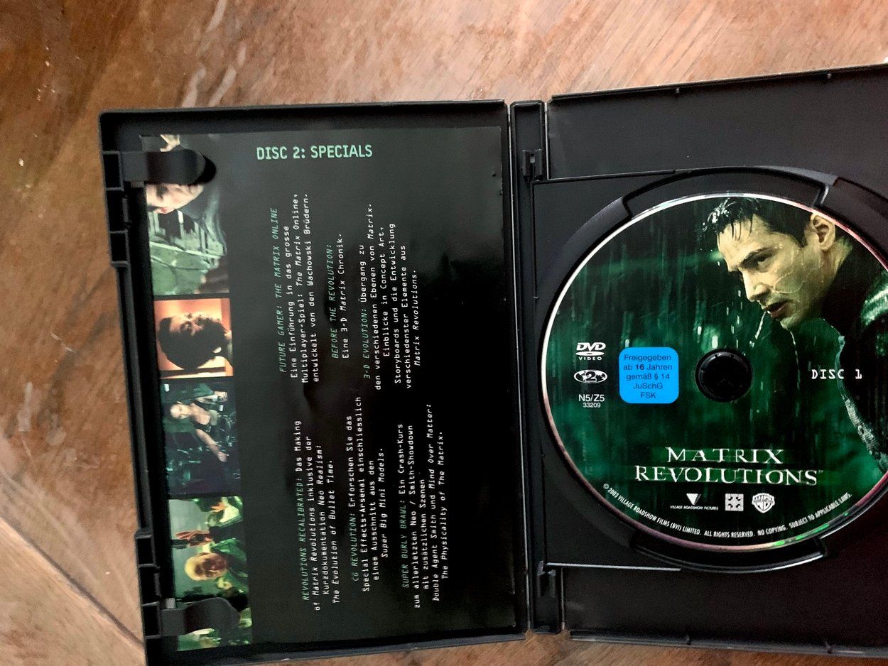 Tutti i DVDs: Matrix Revolutions ** 2 Disc Edition – Usato da Emmen venduto da newdeal1970 3