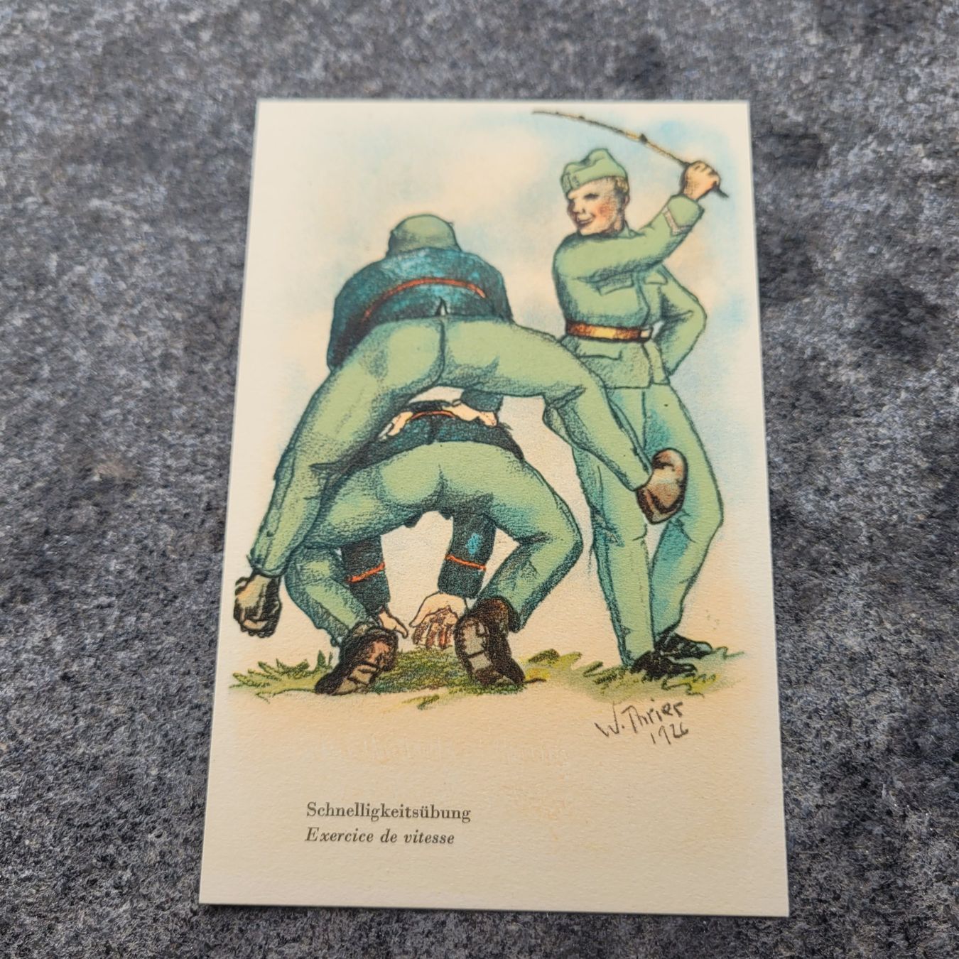 Ansichtskarten: PostKarte AK Militär – Gebraucht aus Biel/Bienne von Destockweb