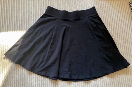 Jupe Rock Minirock Schwarz Skirt C&A Clockhouse Herbst Gr. S