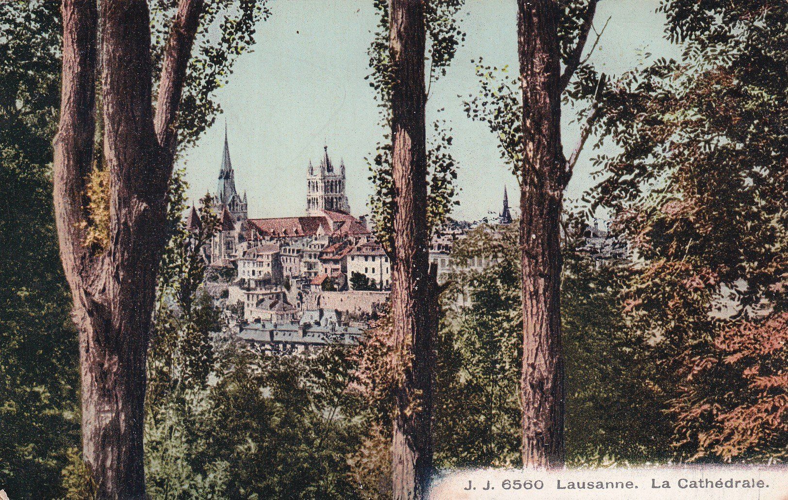 Cartoline postali: Lausanne La Cathédrale – Usato da Cormoret venduto da Pascalll2001