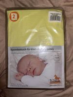 Pinolino Kinder Spannbettücher Jersey Gelb 2er Pack Neu!