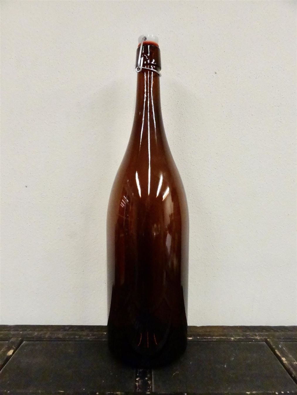 Gläser, Krüge & Flaschen: 3 LITER FLASCHE BÜGELVERSCHLUSS RIESIG – Gebraucht aus Kerzers von Flaschenposten
