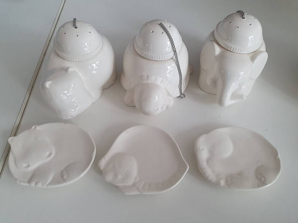 Tutte le decorazioni: Tee-Eier Tierform mit Schale – Usato da Sarnen venduto da monfur 2