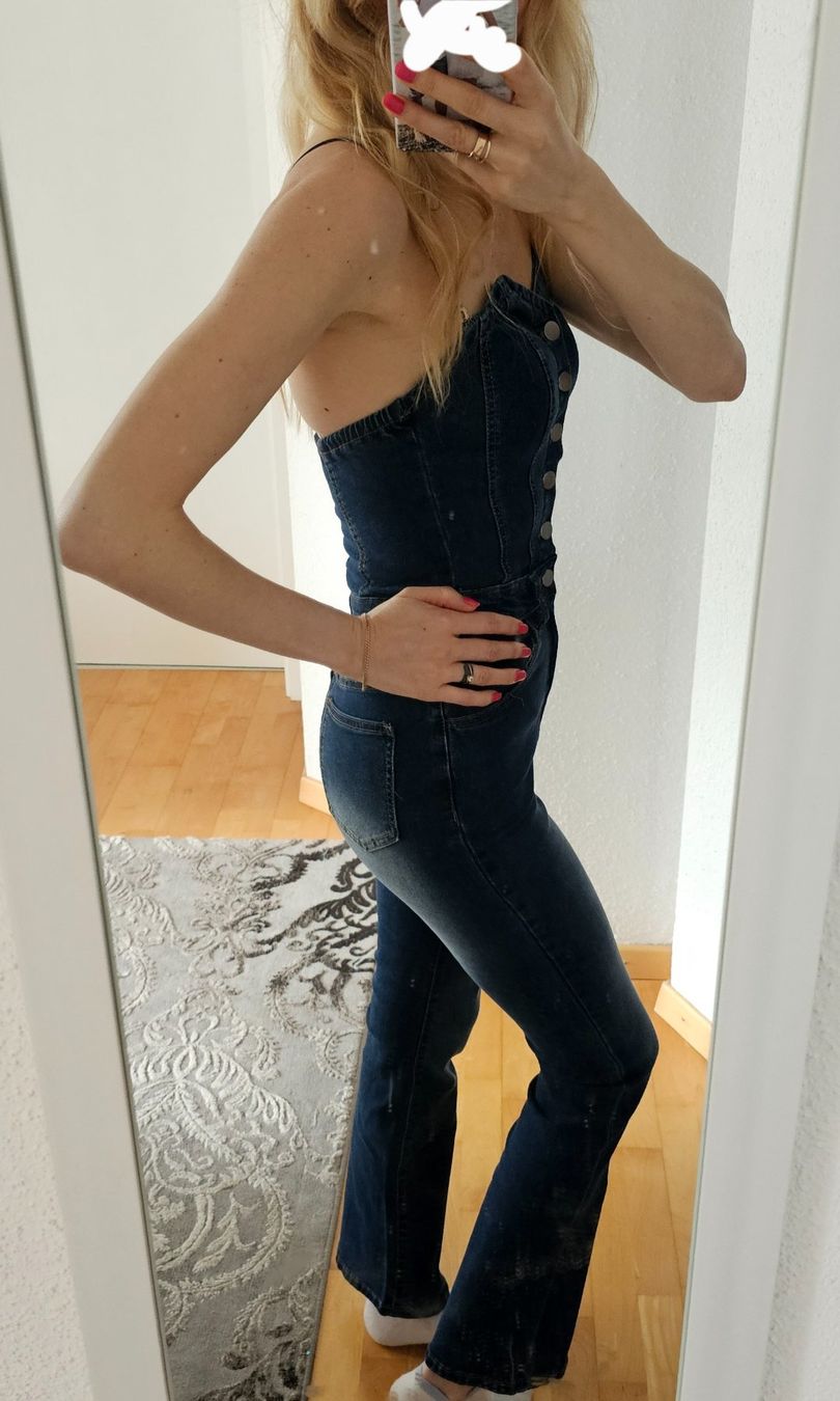 Jumpsuits: Jeans Overall. XS – Gebraucht aus Kriessern von Bugggyyy 1