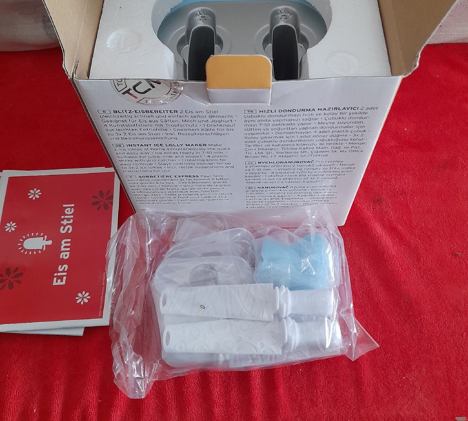 Tchibo Elettrodomestici da cucina: Tchibo Blitz-Eisbereiter Instant Ice Lolly Maker neu – Nuovo e nell'imballaggio originale da Winterthur venduto da Ufff512 2