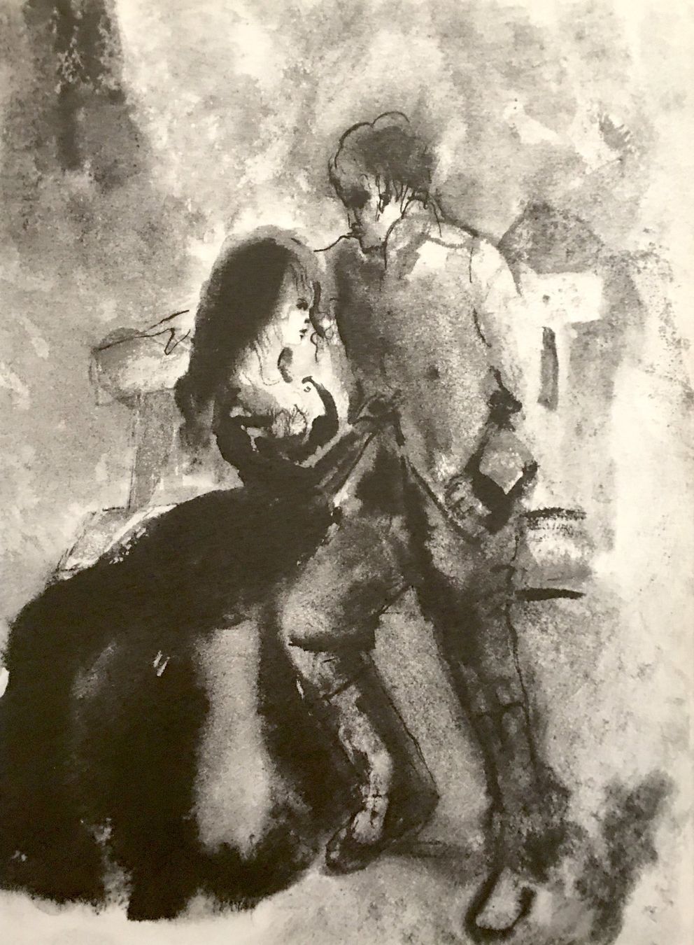 Grafica & Litografie: Leonor Fini        "Adieu X" – Usato da Nennigkofen venduto da Sommersonnen 2