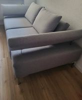 Design-Sofa von Pfister / Theo Jakob  Hellgrau  Neuwertig