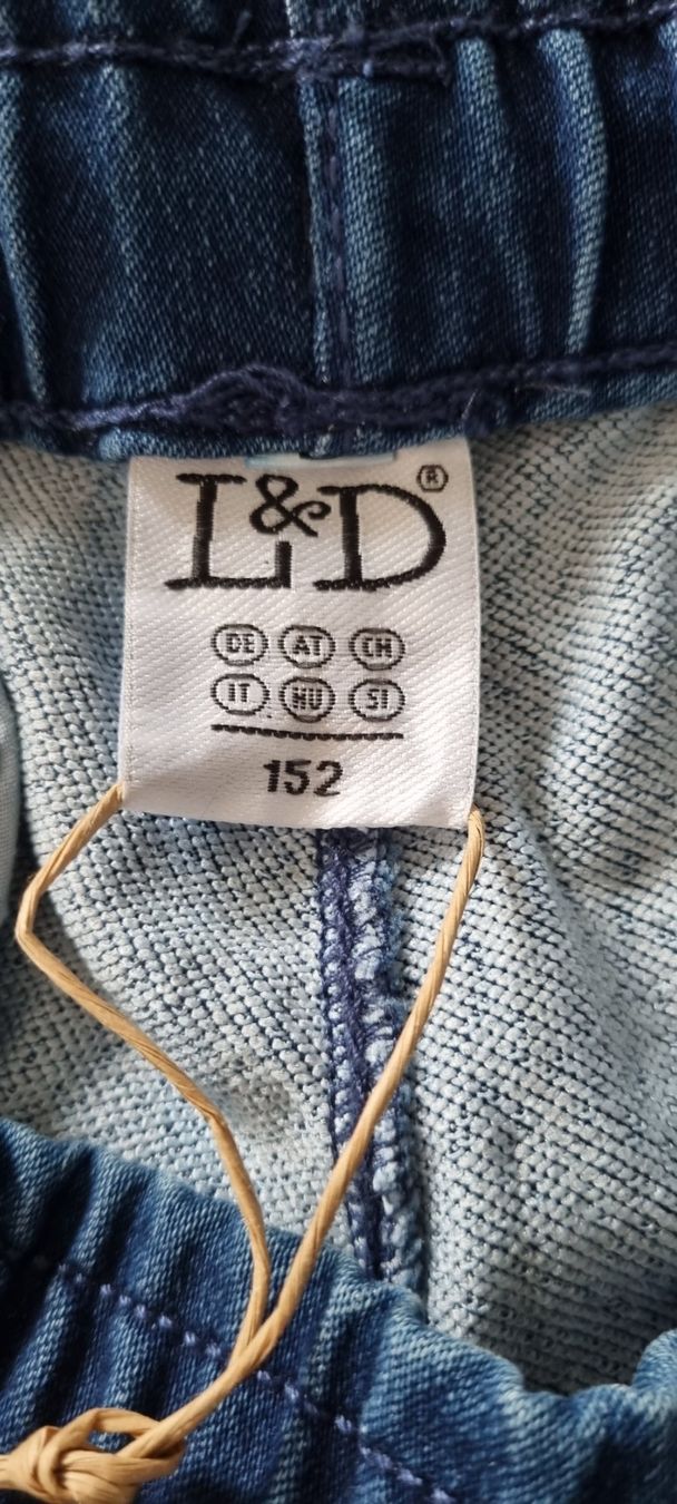 Pantalons: Jeans Hose blau elastischer Bund – Neuf (Voir description) à egliswil par Maggy6 3