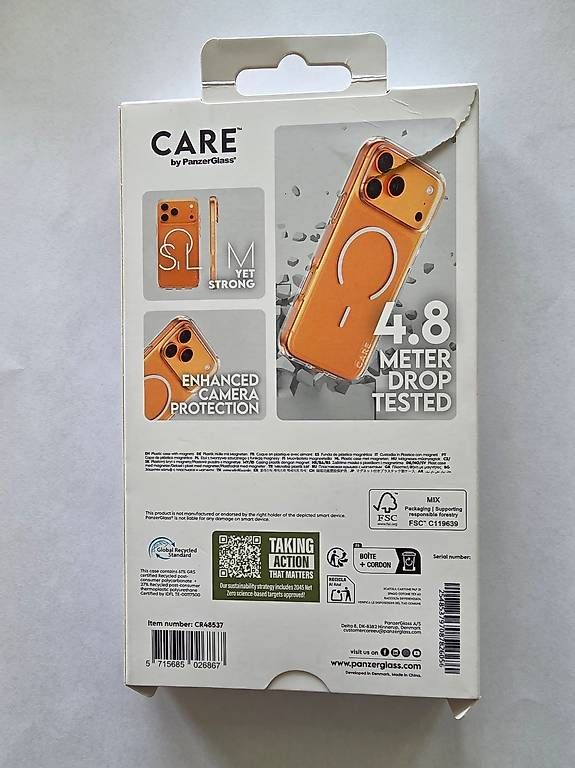 Cover & Protezioni schermo: PanzerGlass Case iPhone 17 Pro Max MagSafe 4.8m Neu – Usato da Thun venduto da sek_76bk 1
