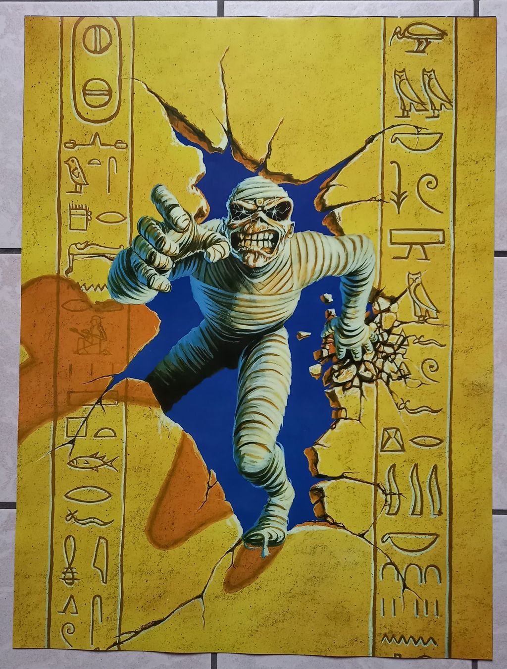 Poster & Bilder: 5 Iron Maiden "Eddie" Poster – Gebraucht aus Reinach AG von cosmiceddie