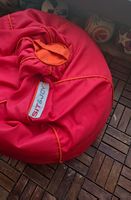 SIT & JOY Pouf rouge occasion