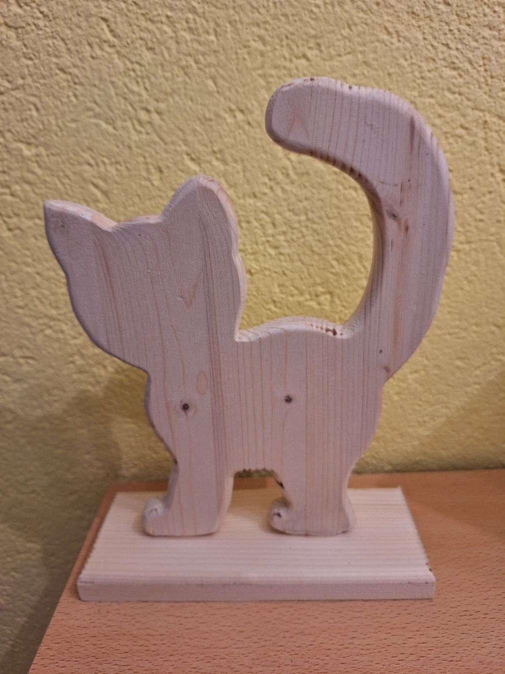 Figuren: Katze aus Holz – Neu (gemäss Beschreibung) aus Niederglatt ZH von Bobsli 2