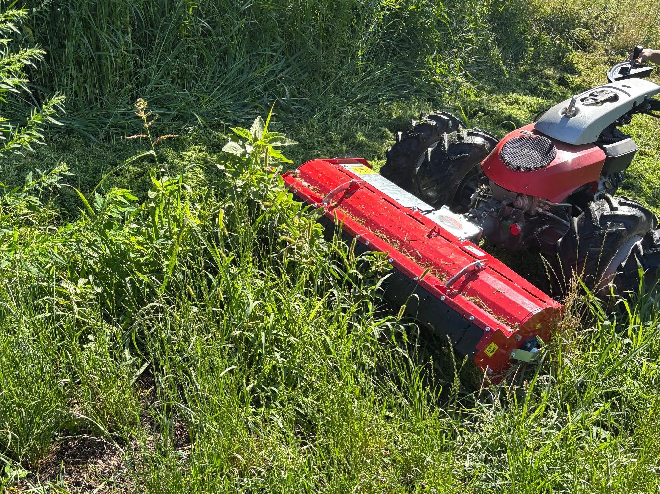 Aebi Tutte le macchine: Mulcher 1.3 m MIETEN passend zu Rapid oder Aebi – Usato da Kastanienbaum venduto da acapulco 4