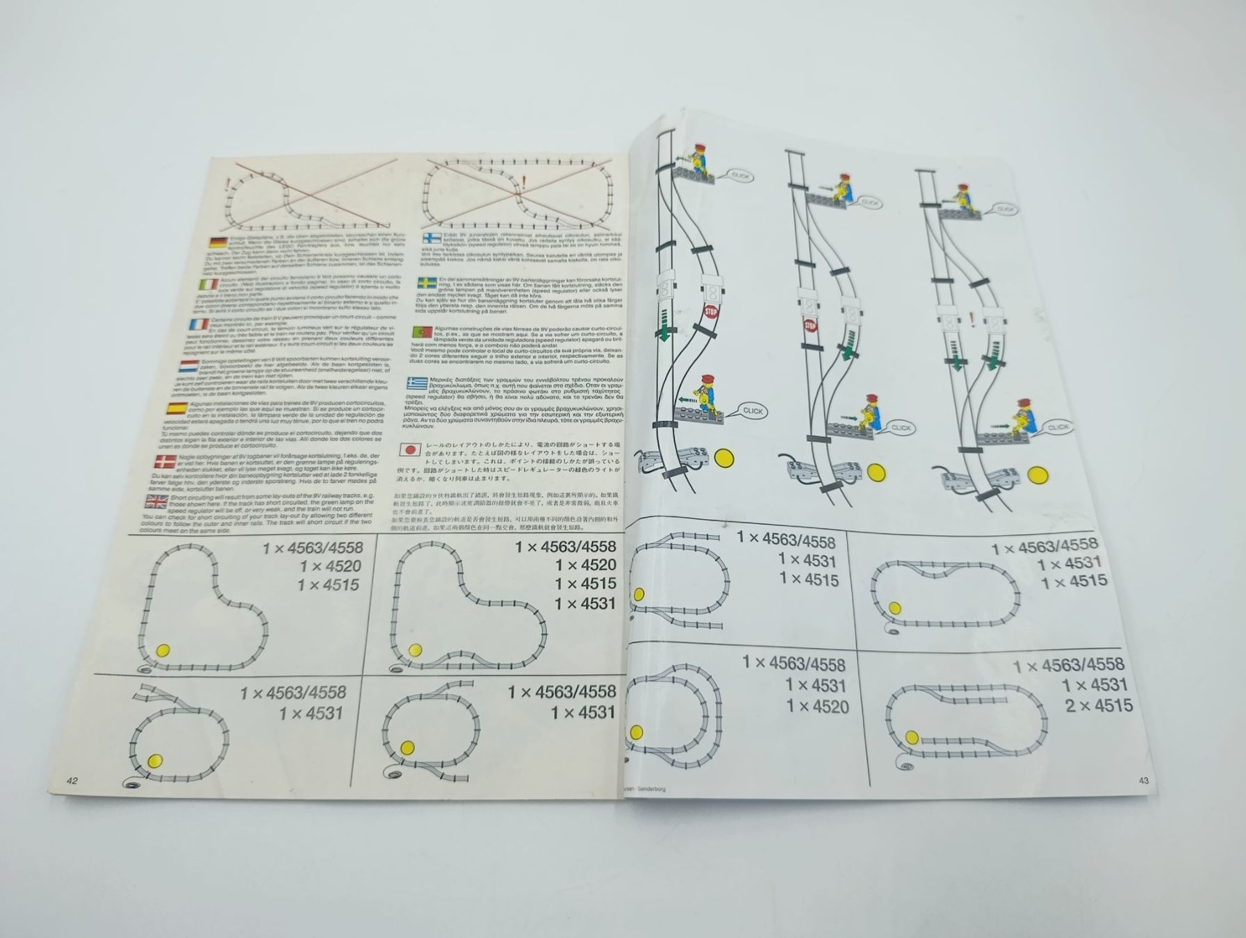 Lego Kit di costruzioni: Lego System 4558 Bauanleitung. – Usato da Wil SG venduto da Donaldus 4