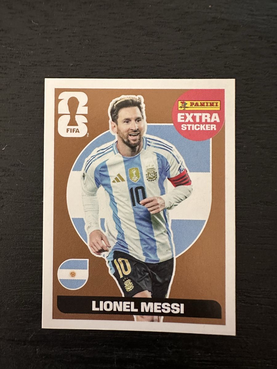 Panini Carte collezionabili: Panini Extra Sticker Lionel Messi bronze – Nuovo (secondo la descrizione) da Uetikon am See venduto da manoka1
