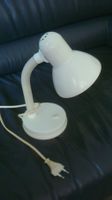 Ältere Tischlampe weiss