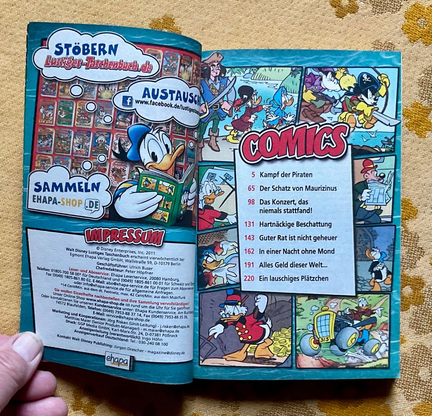 BD: Lustiges Taschenbuch Nr 415 von 2011 – D'occasion à Endingen par nathan05 3