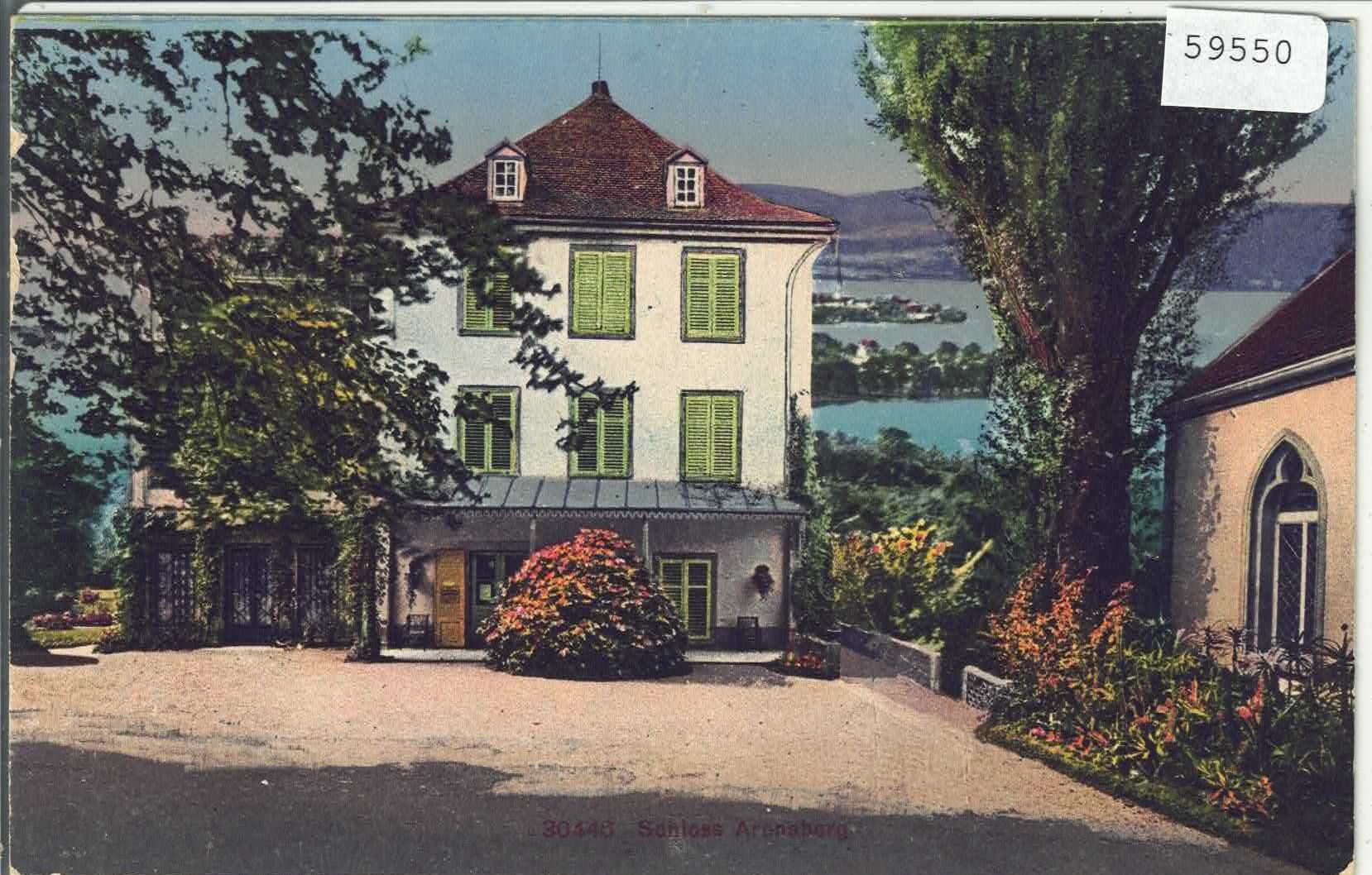 Cartes postales: Schloss Arenenberg - Litho – D'occasion à Ettingen par Kartenplanet