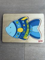 Goki Fischpuzzle, Holzspielzeug – Lernspielzeug