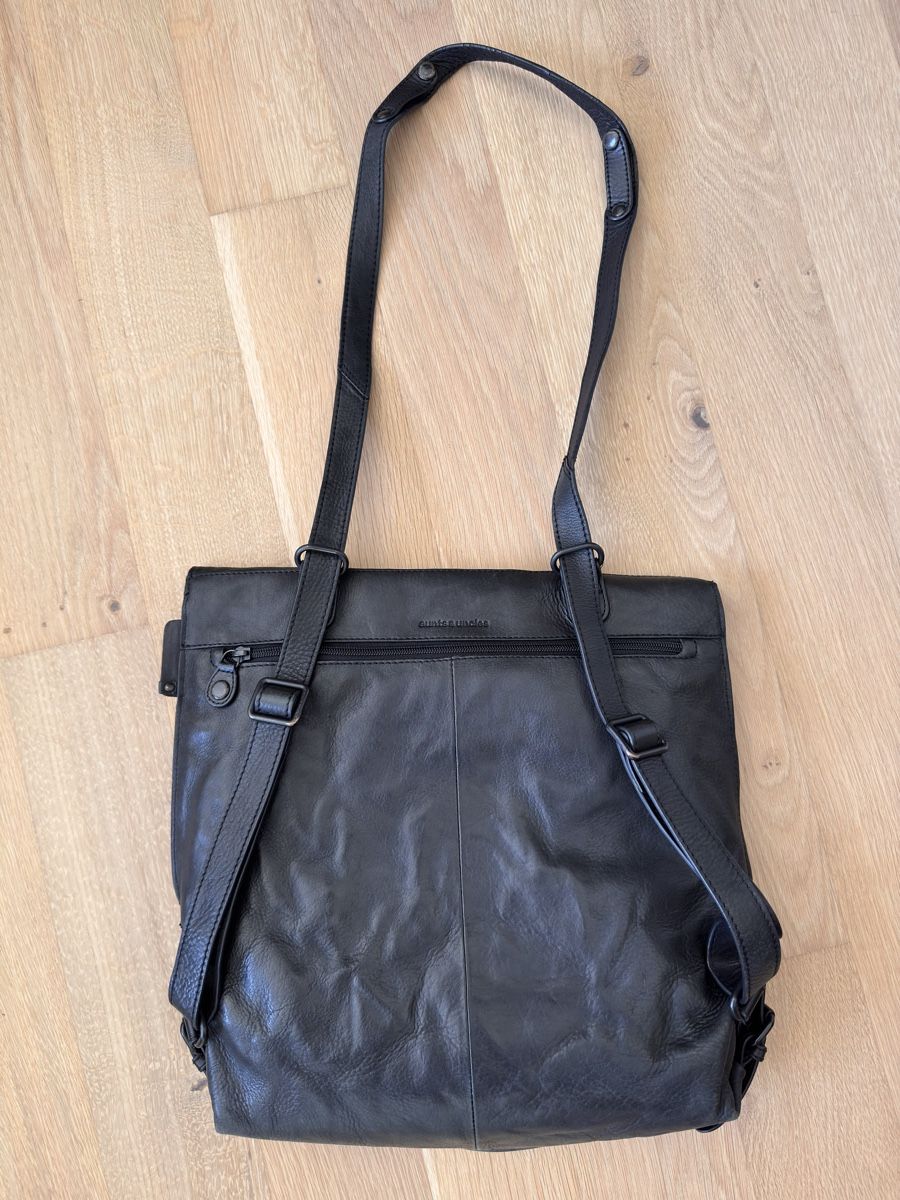 Aunts & Uncles Zaini: Rucksack Leder Aunt&Uncles – Usato da Rebstein venduto da bst_p292 4