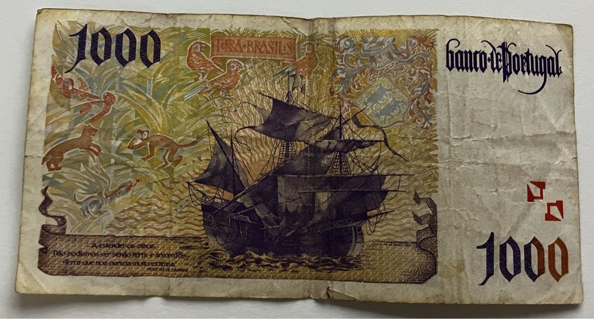 Banconote: Portugal 1000 Escudos 18.04.1996 – Usato da Algetshausen venduto da Carrhard 1